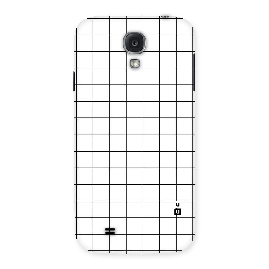 Simple Checks Back Case for Samsung Galaxy S4