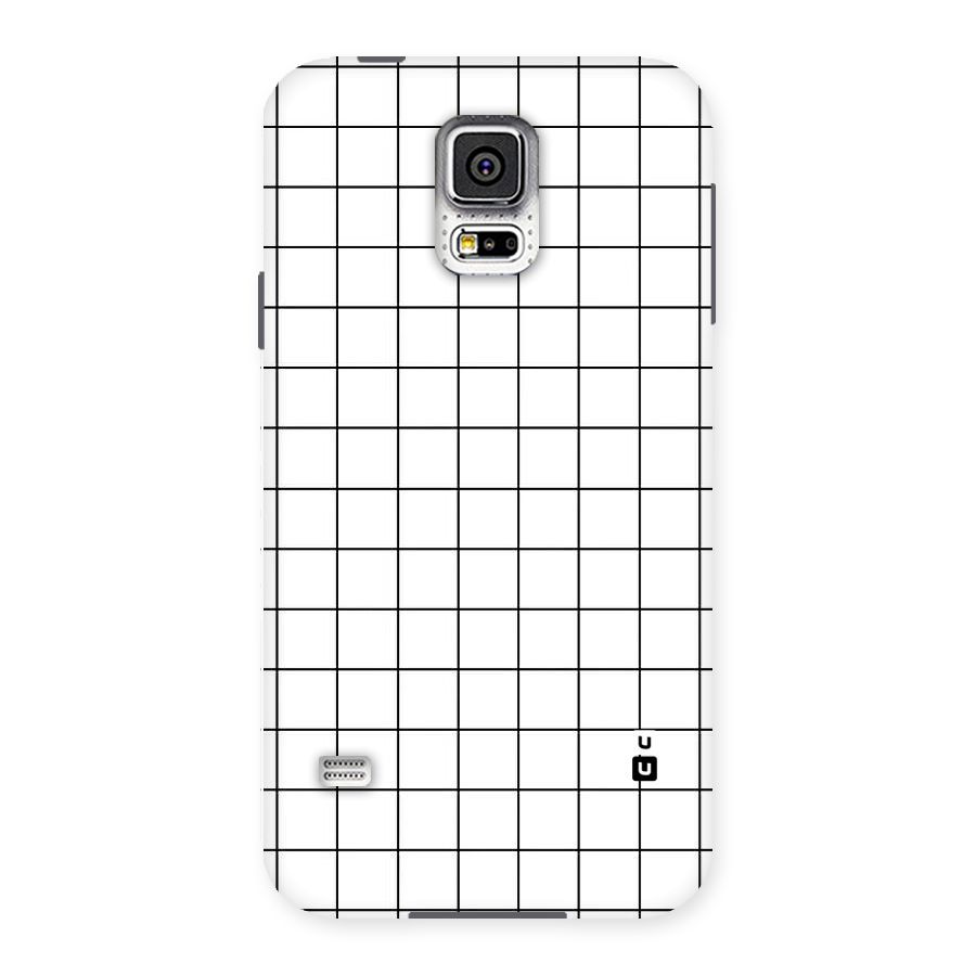 Simple Checks Back Case for Samsung Galaxy S5