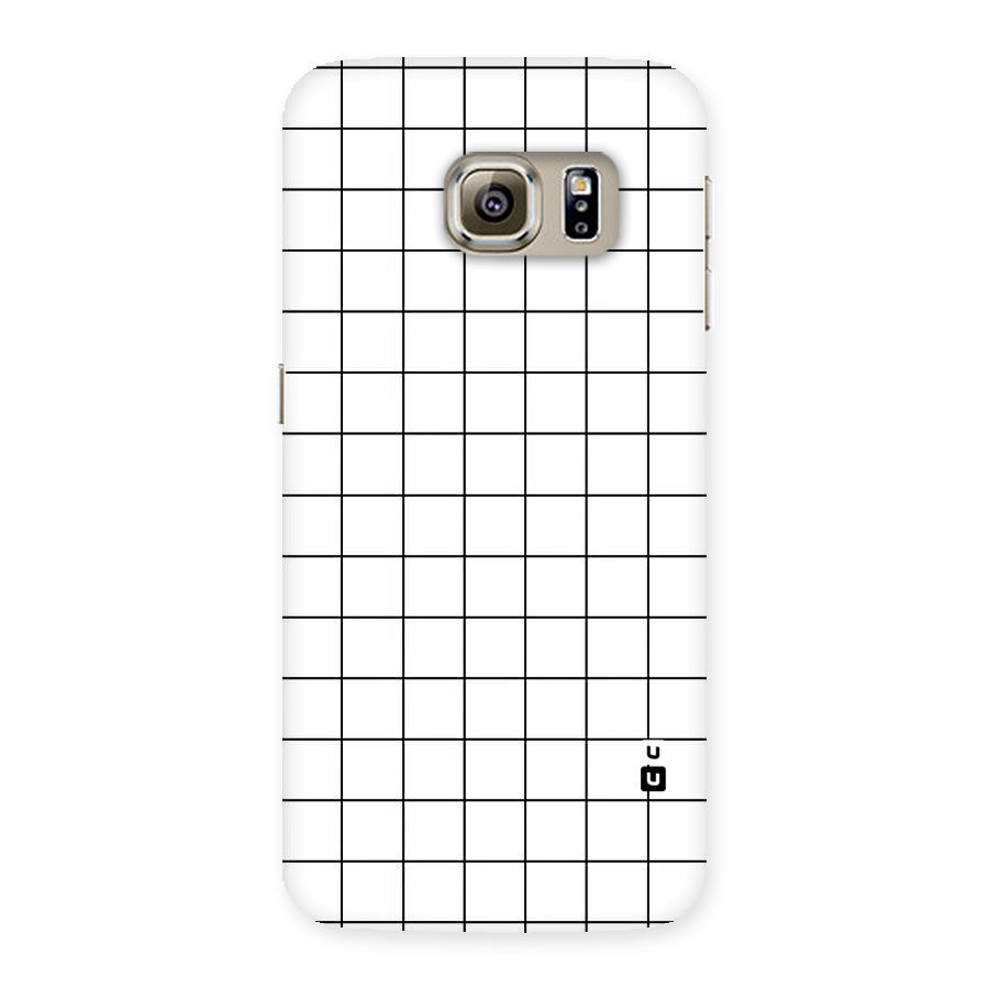 Simple Checks Back Case for Samsung Galaxy S6 Edge
