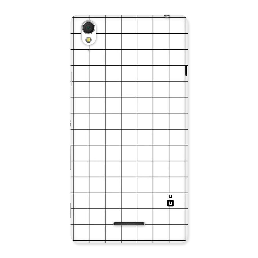 Simple Checks Back Case for Sony Xperia T3