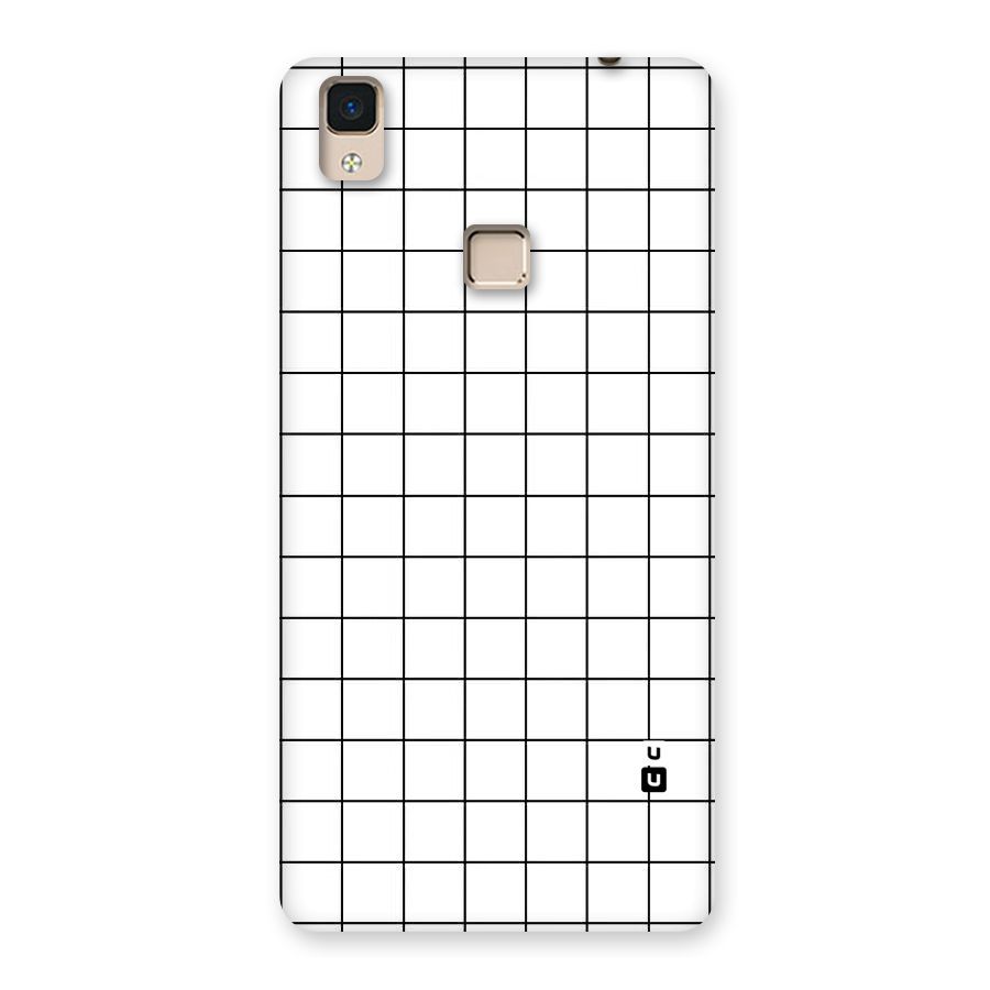 Simple Checks Back Case for V3 Max