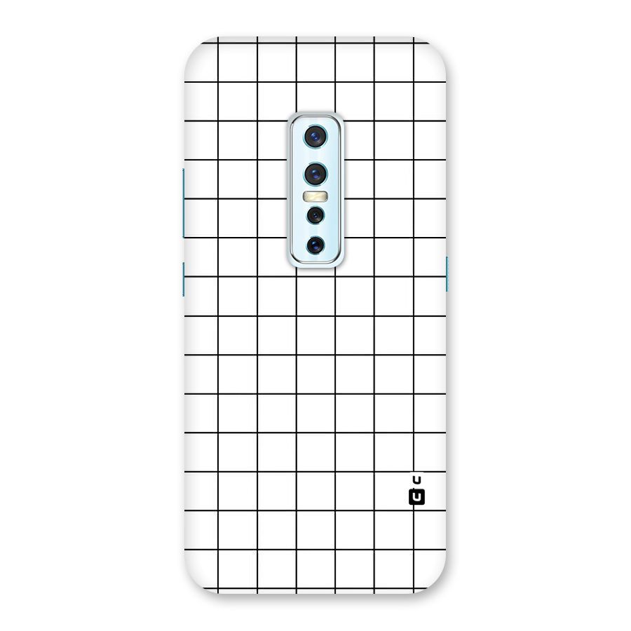 Simple Checks Back Case for Vivo V17 Pro