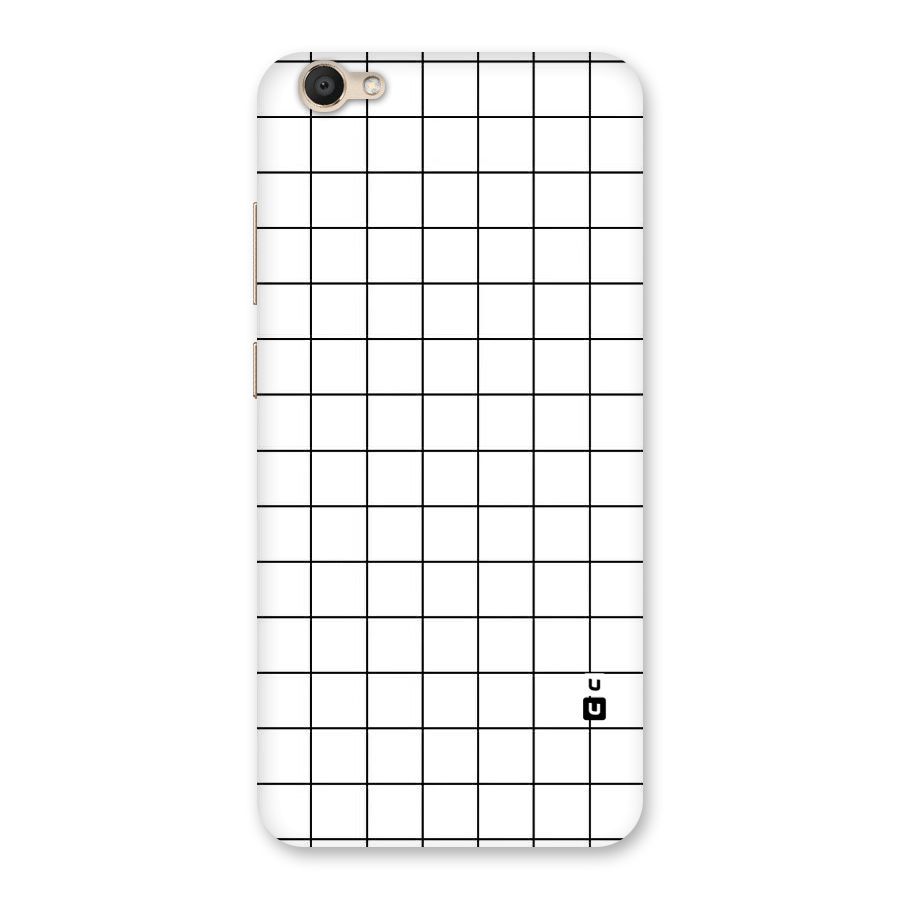 Simple Checks Back Case for Vivo V5