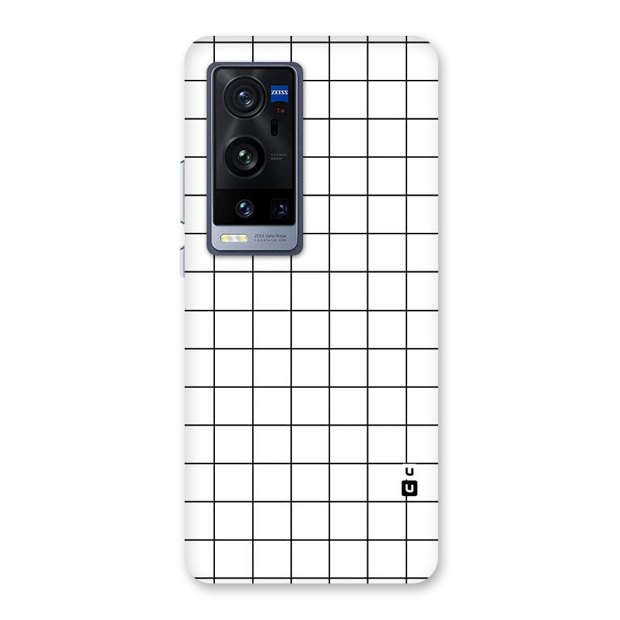 Simple Checks Back Case for Vivo X60 Pro Plus