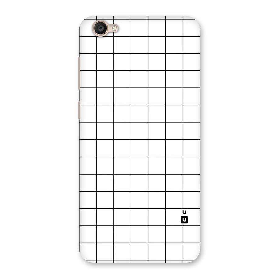 Simple Checks Back Case for Vivo Y55L