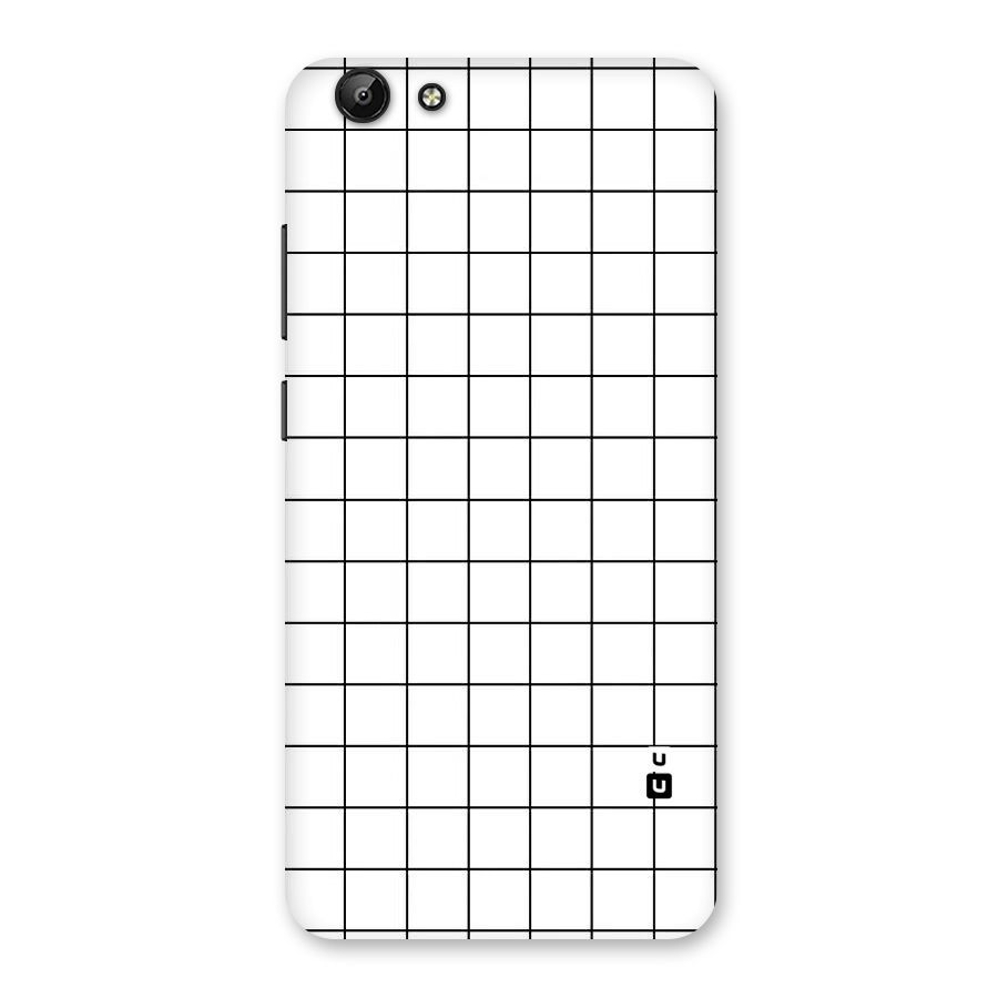 Simple Checks Back Case for Vivo Y69