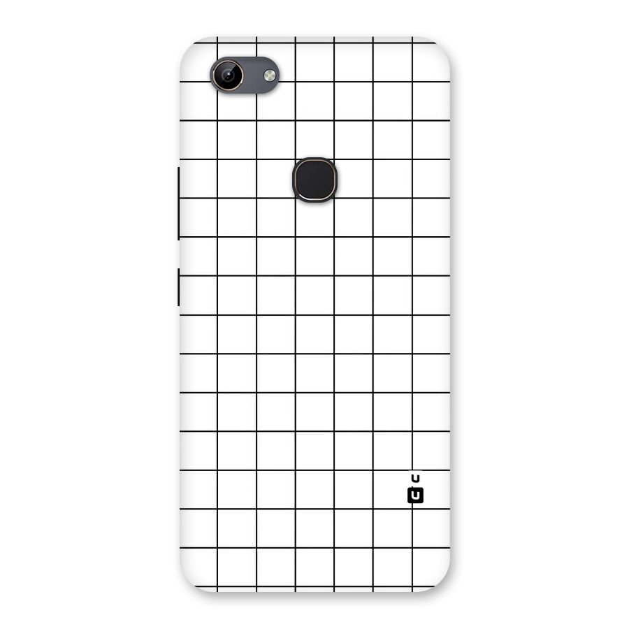 Simple Checks Back Case for Vivo Y81