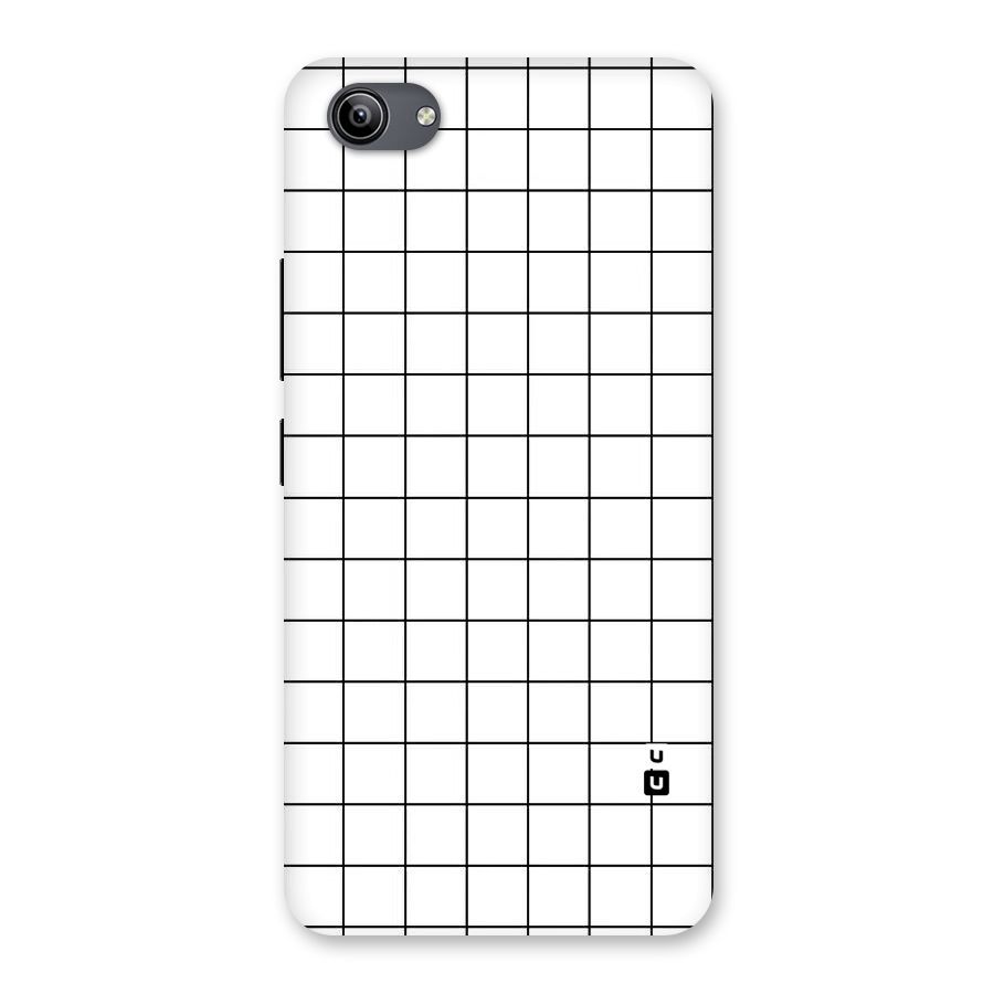 Simple Checks Back Case for Vivo Y81i