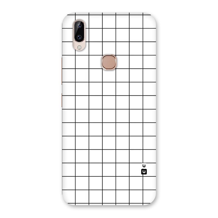 Simple Checks Back Case for Vivo Y83 Pro