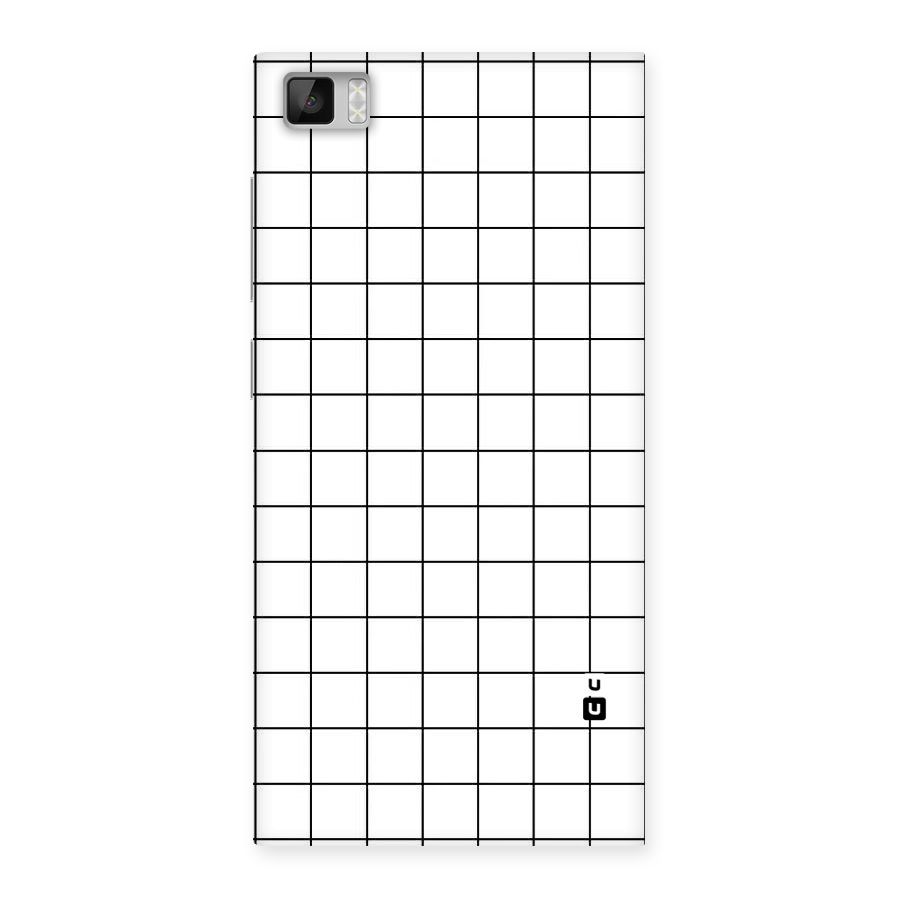 Simple Checks Back Case for Xiaomi Mi3