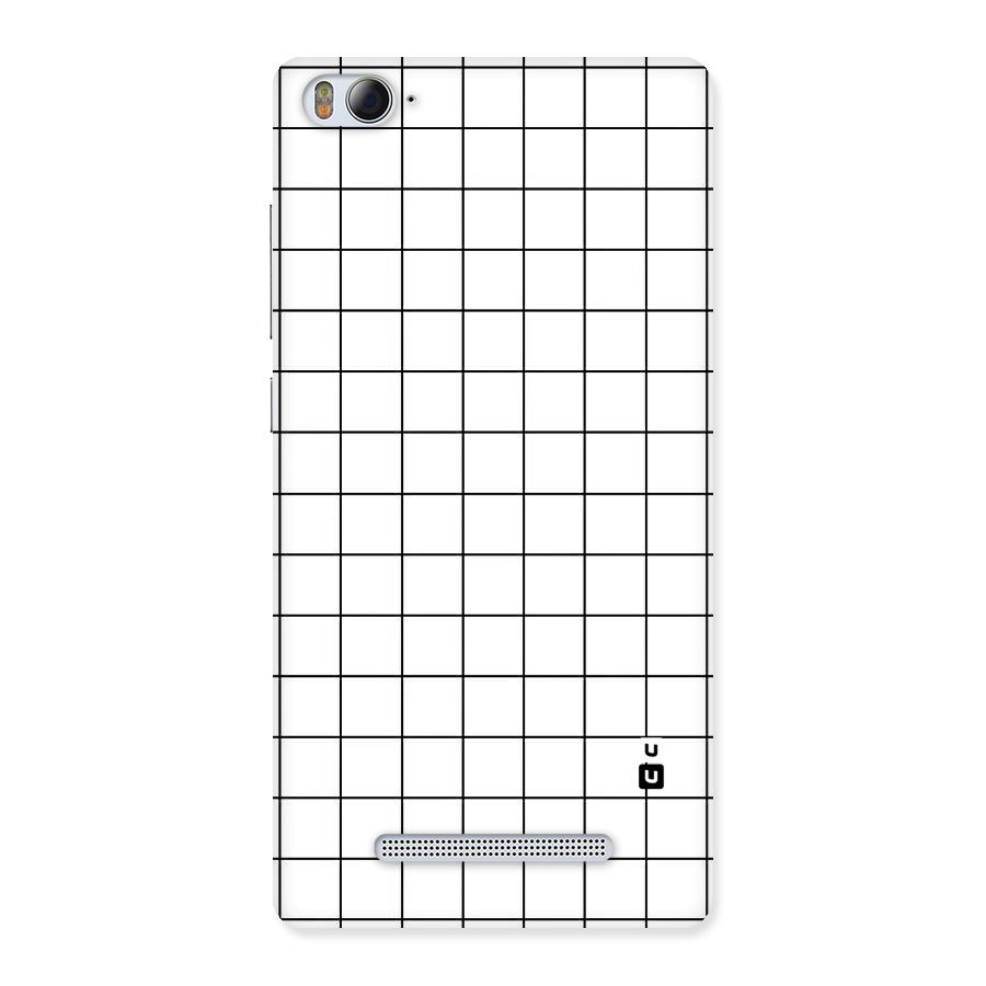 Simple Checks Back Case for Xiaomi Mi4i