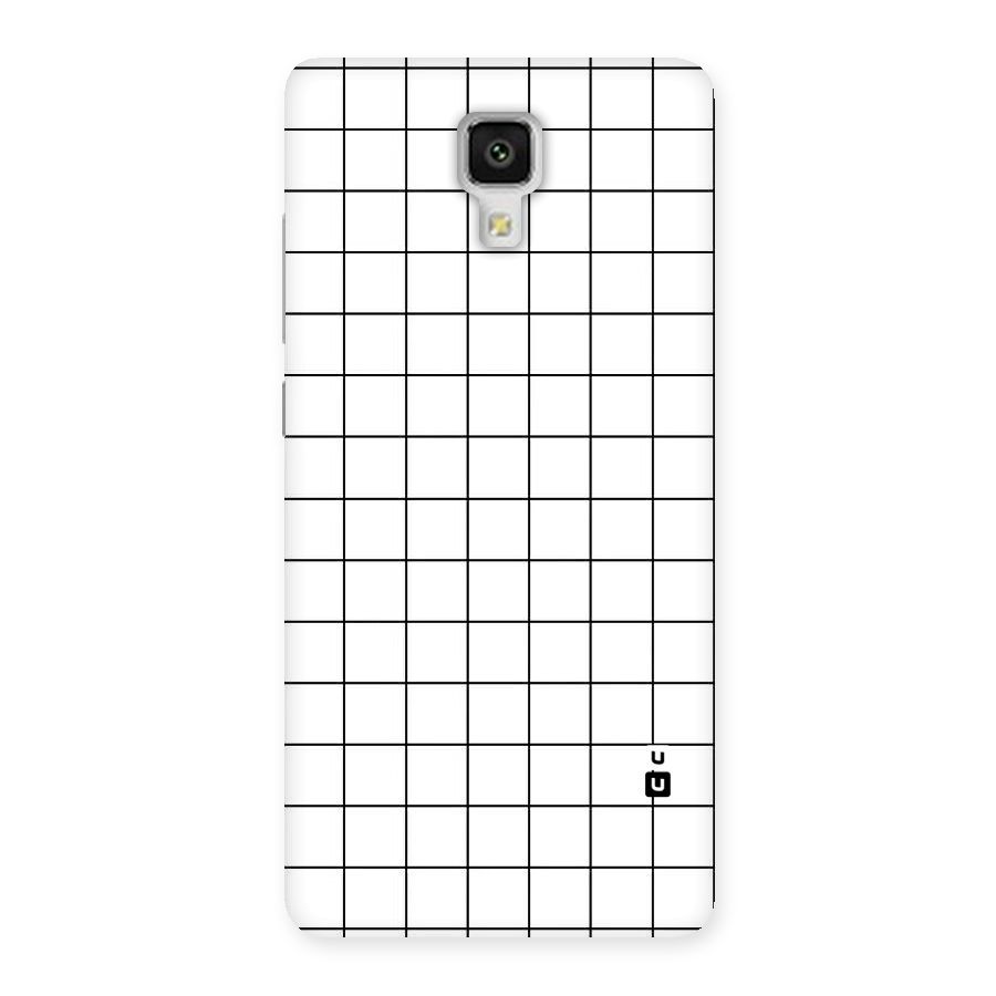 Simple Checks Back Case for Xiaomi Mi 4
