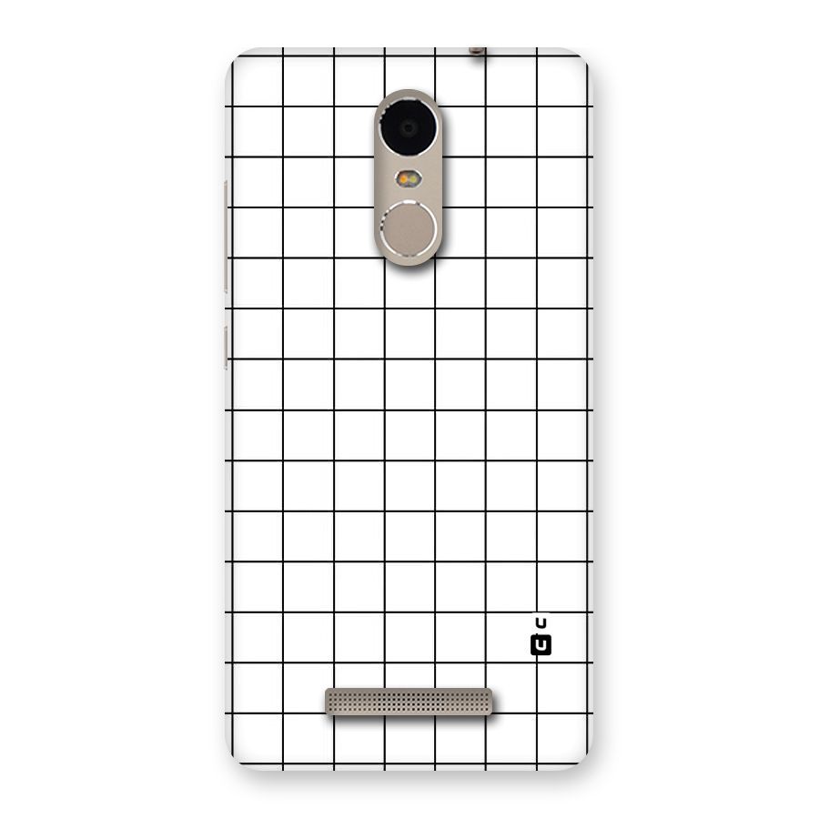Simple Checks Back Case for Xiaomi Redmi Note 3