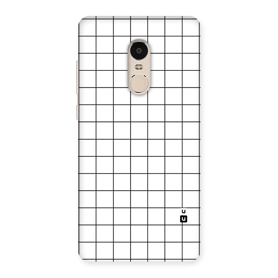 Simple Checks Back Case for Xiaomi Redmi Note 4