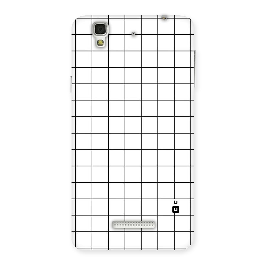 Simple Checks Back Case for YU Yureka Plus
