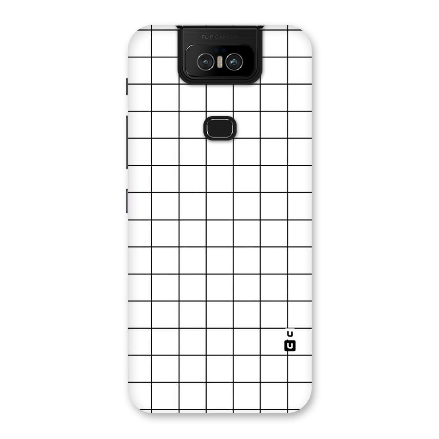 Simple Checks Back Case for Zenfone 6z