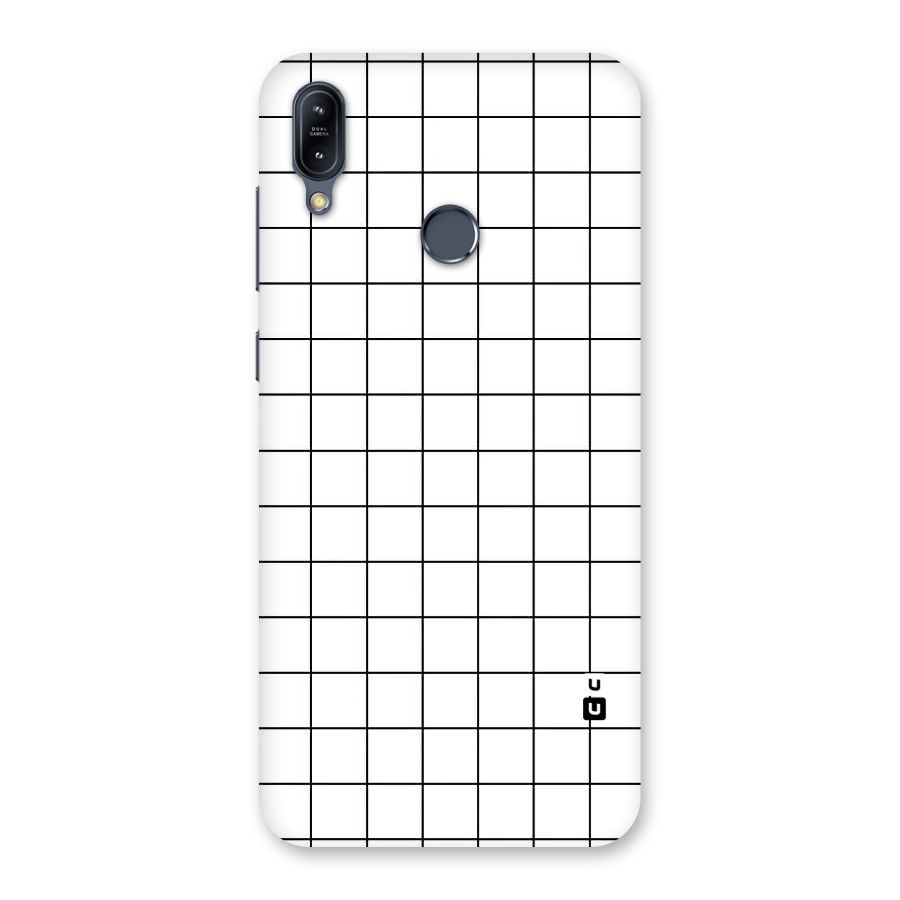 Simple Checks Back Case for Zenfone Max M2