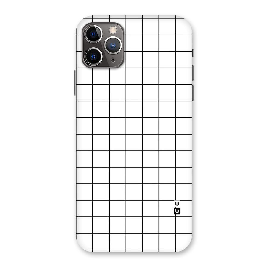 Simple Checks Back Case for iPhone 11 Pro Max