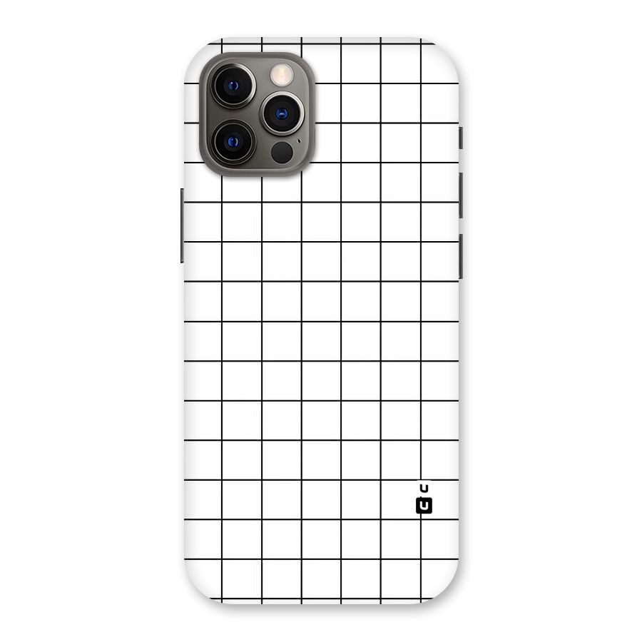Simple Checks Back Case for iPhone 12 Pro