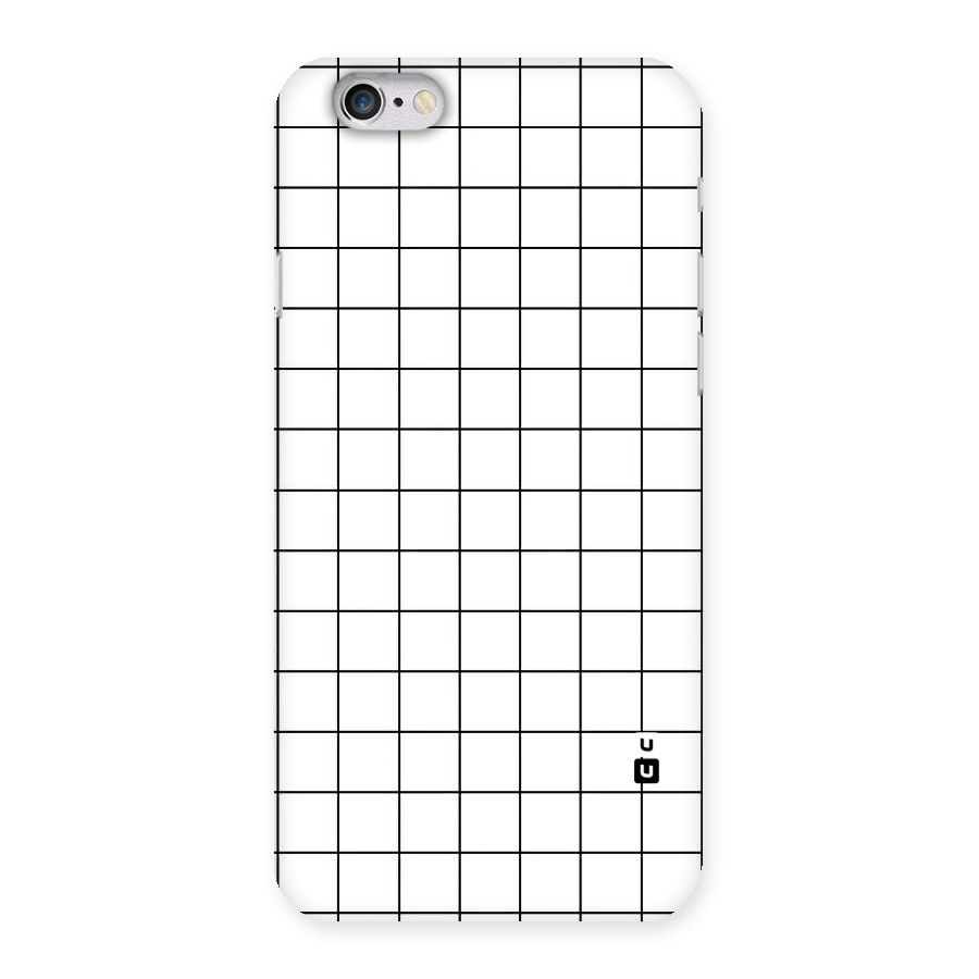 Simple Checks Back Case for iPhone 6 6S