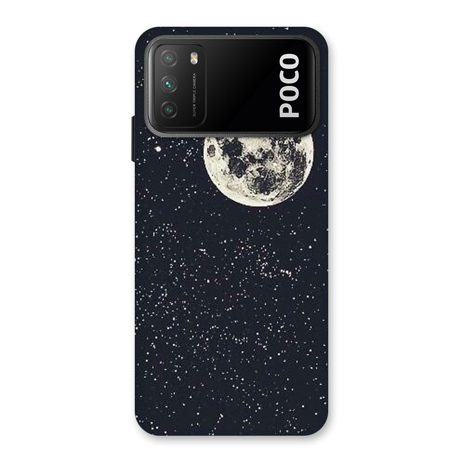 Simple Galaxy Back Case for Poco M3