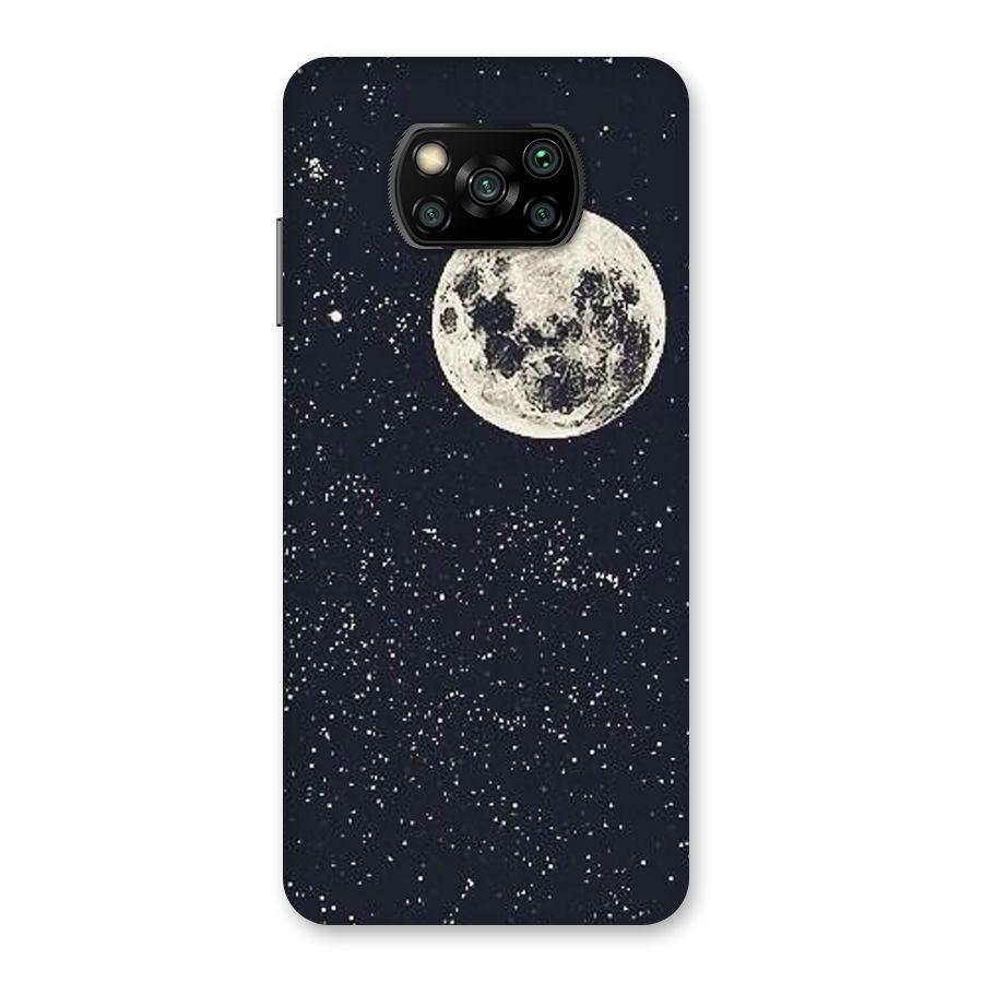 Simple Galaxy Back Case for Poco X3