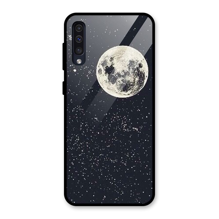 Simple Galaxy Glass Back Case for Galaxy A50s