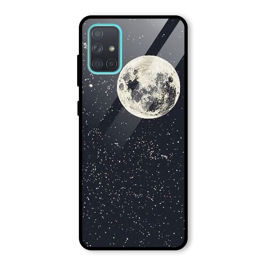 Simple Galaxy Glass Back Case for Galaxy A71