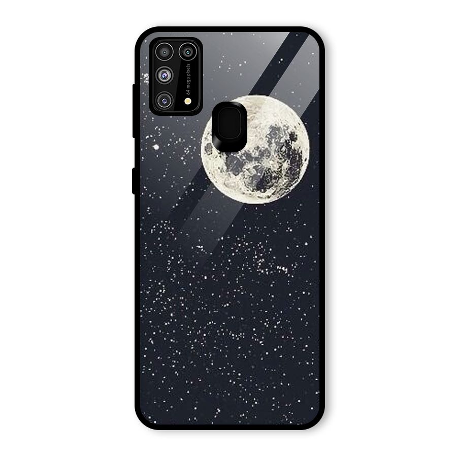 Simple Galaxy Glass Back Case for Galaxy F41