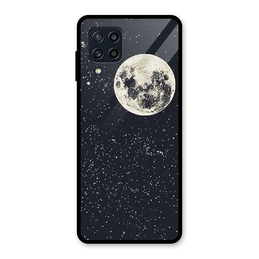Simple Galaxy Glass Back Case for Galaxy M32