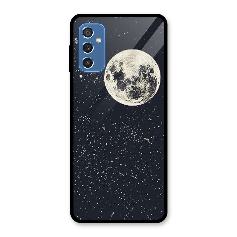 Simple Galaxy Glass Back Case for Galaxy M52 5G