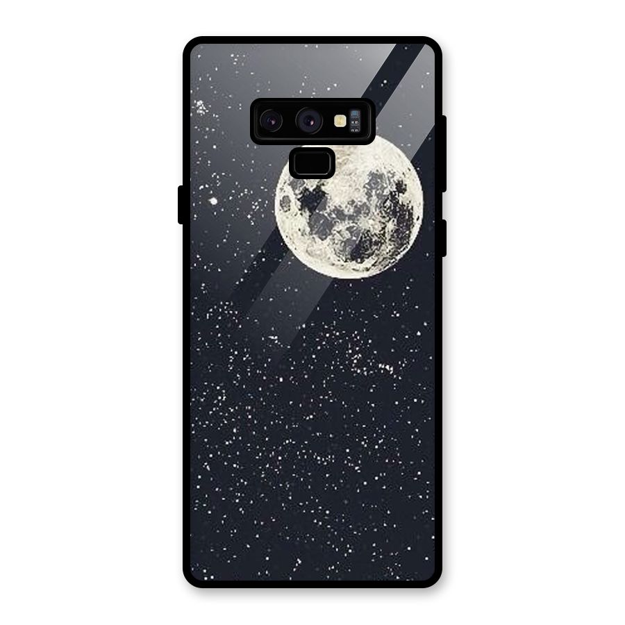 Simple Galaxy Glass Back Case for Galaxy Note 9