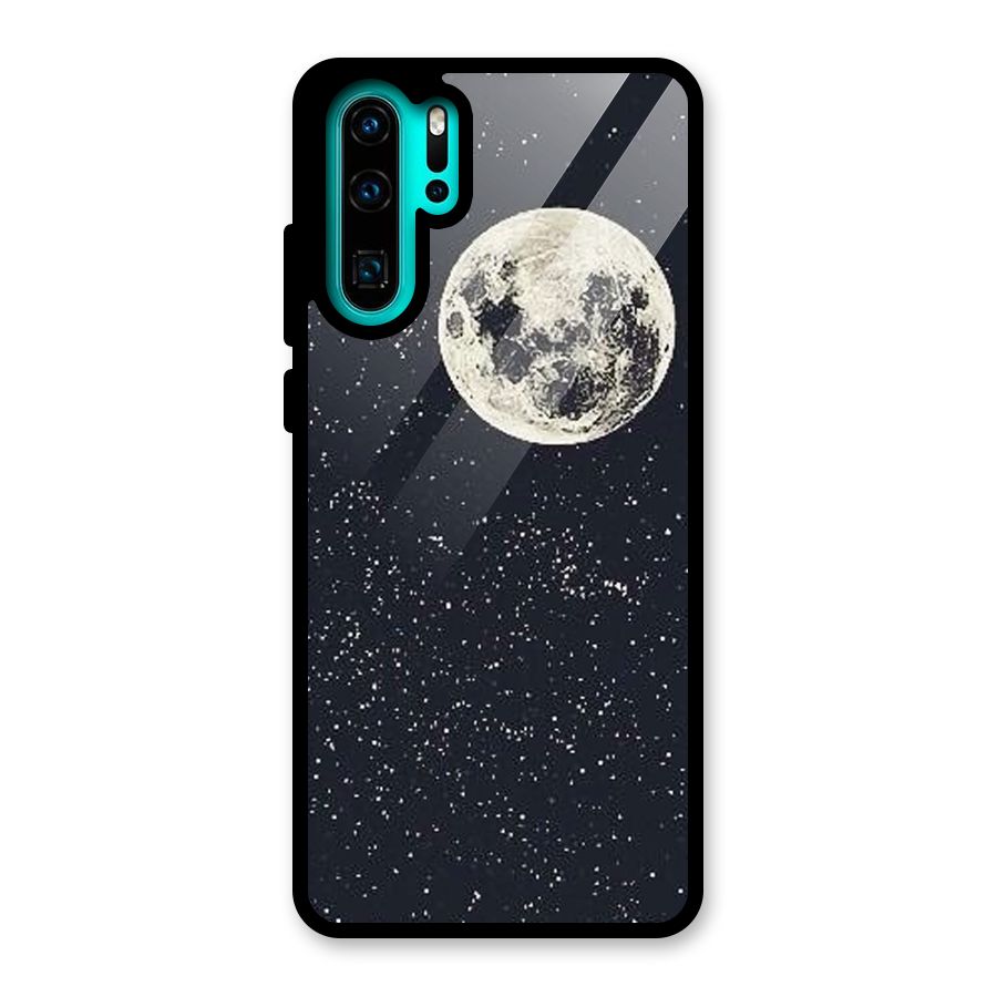 Simple Galaxy Glass Back Case for Huawei P30 Pro