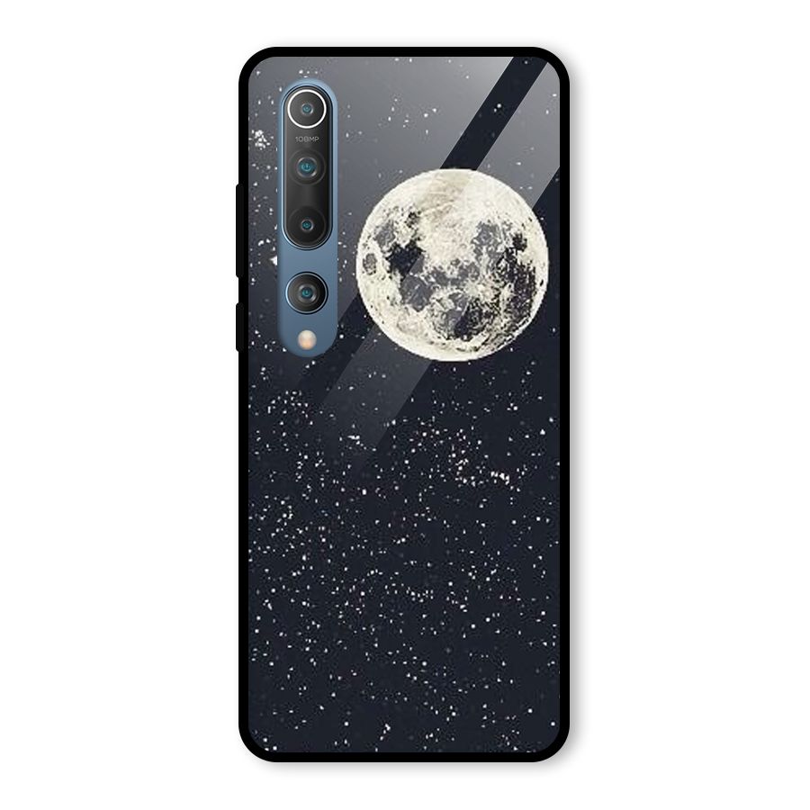 Simple Galaxy Glass Back Case for Mi 10