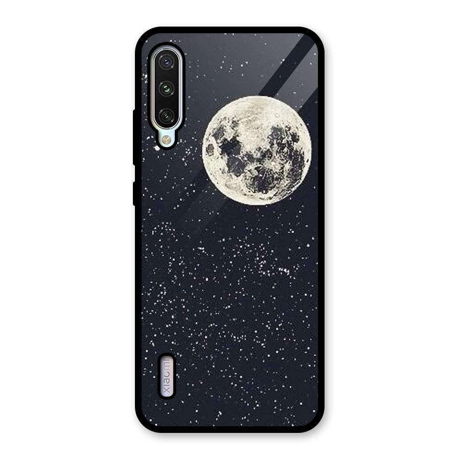 Simple Galaxy Glass Back Case for Mi A3
