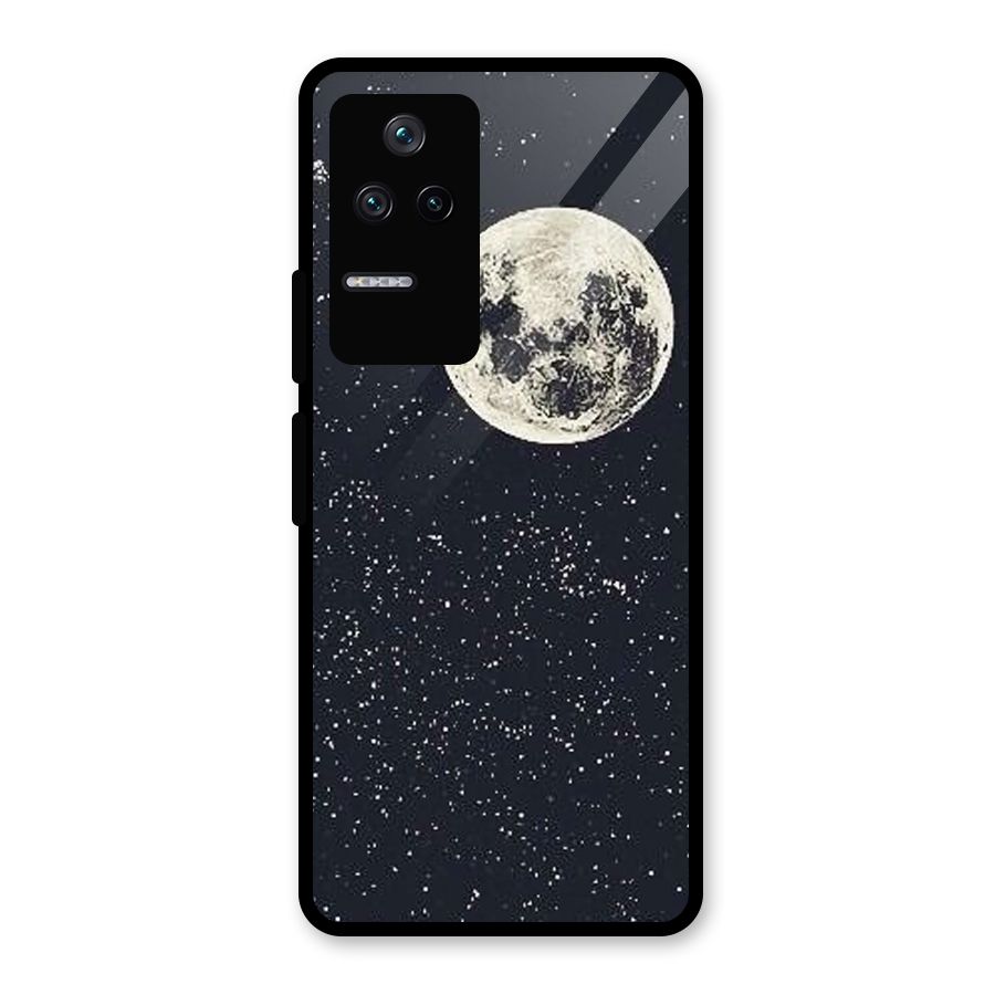 Simple Galaxy Glass Back Case for Poco F4 5G