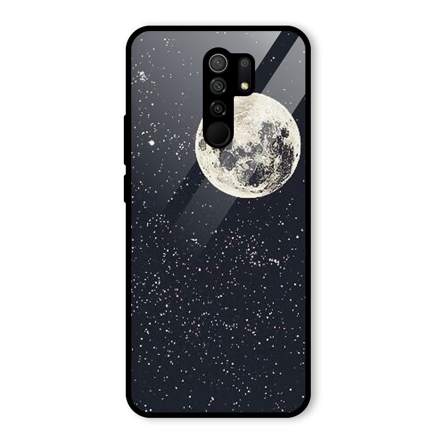 Simple Galaxy Glass Back Case for Poco M2