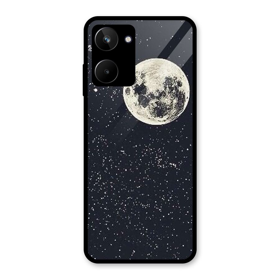 Simple Galaxy Glass Back Case for Realme 10