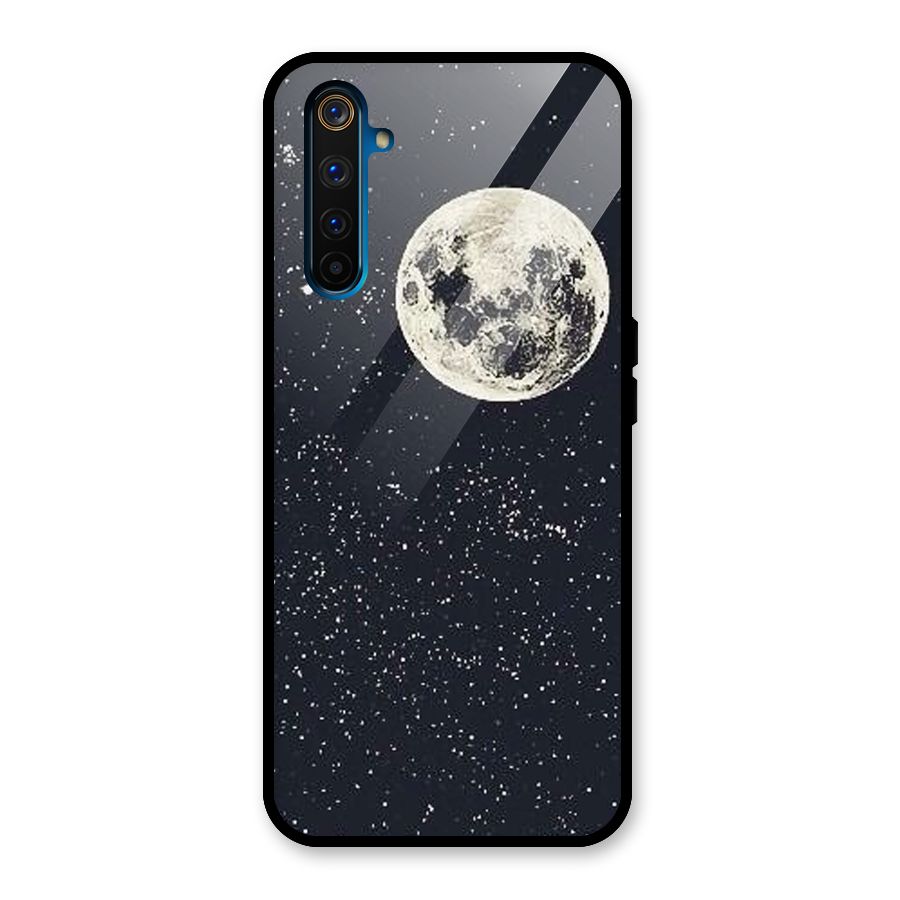 Simple Galaxy Glass Back Case for Realme 6 Pro