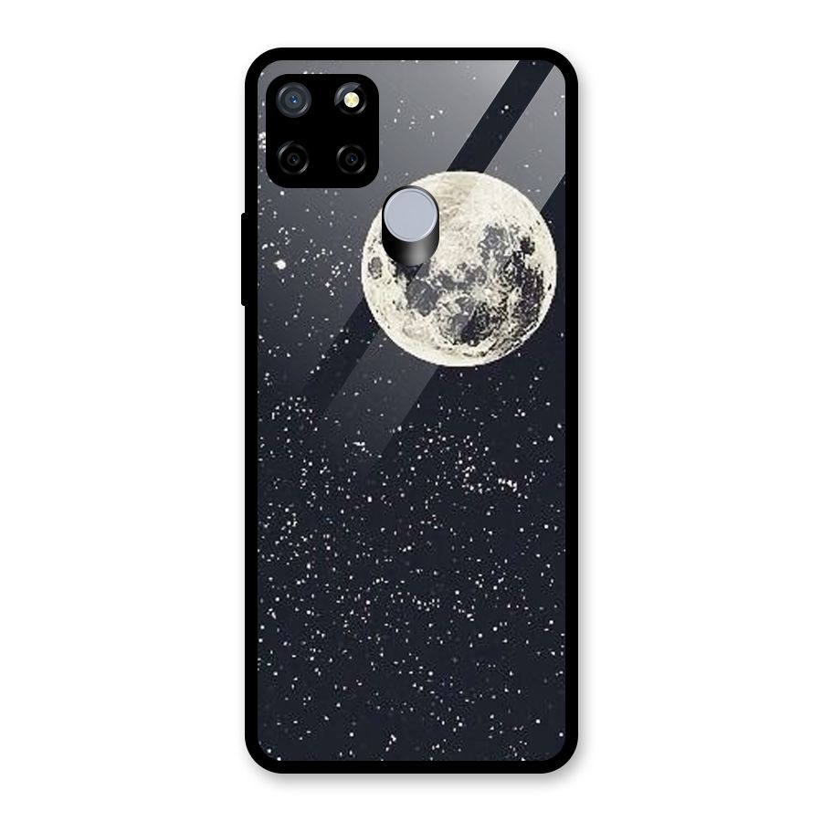 Simple Galaxy Glass Back Case for Realme C12