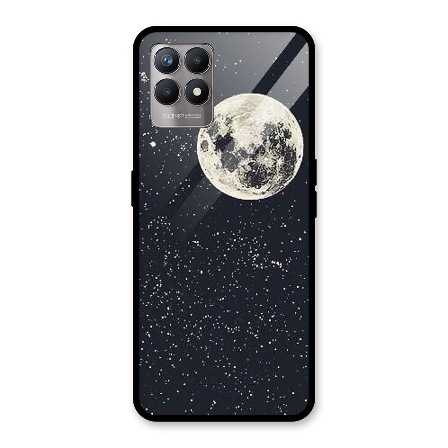 Simple Galaxy Glass Back Case for Realme Narzo 50