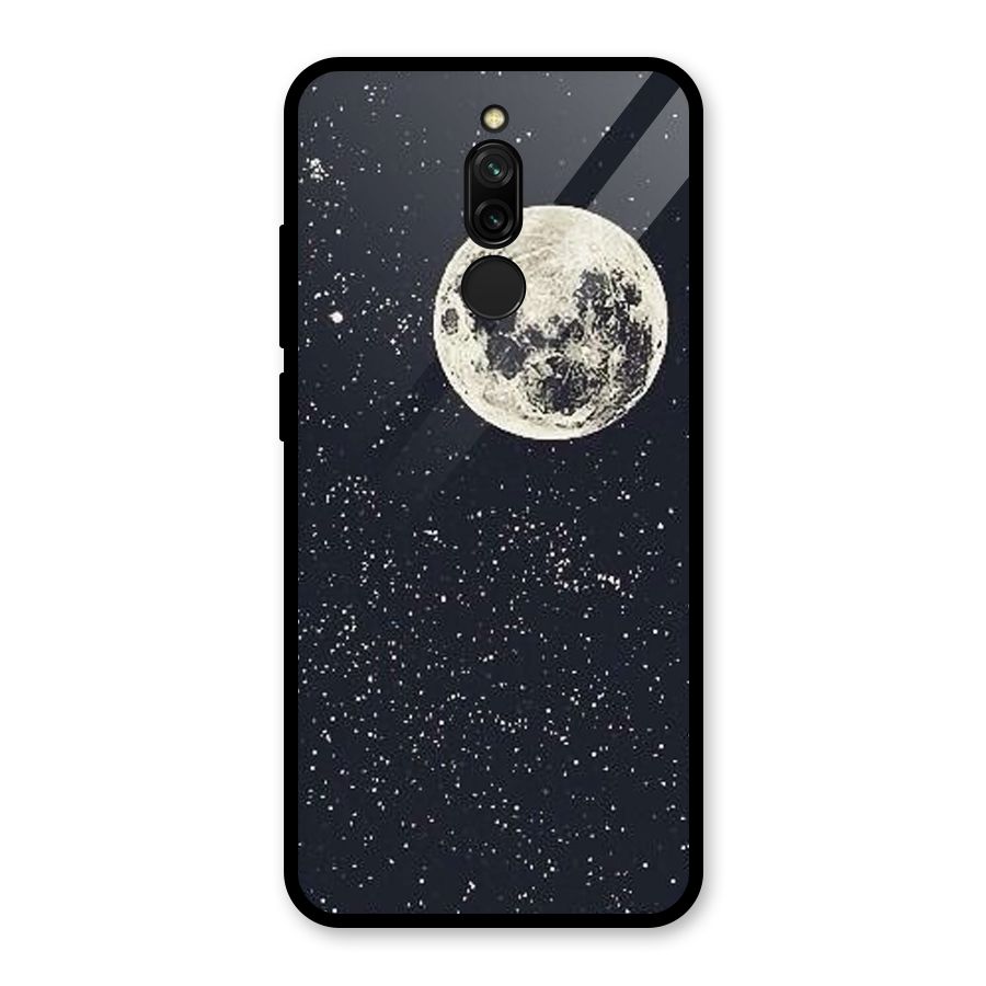 Simple Galaxy Glass Back Case for Redmi 8