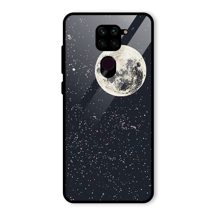 Simple Galaxy Glass Back Case for Redmi Note 9