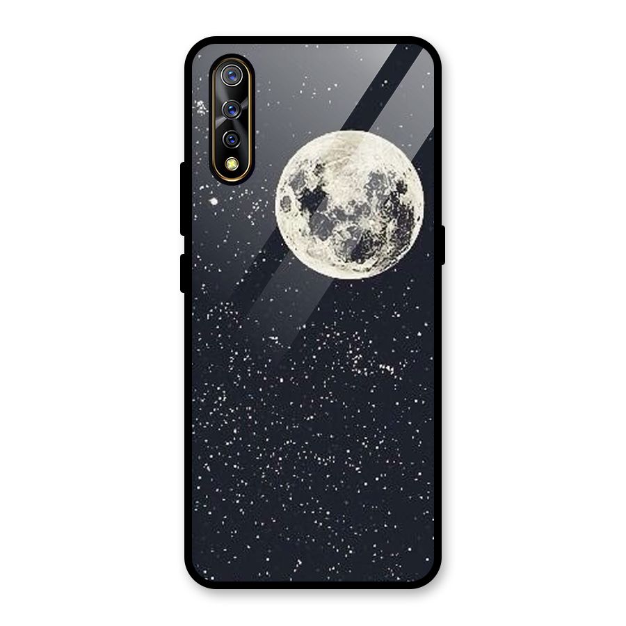 Simple Galaxy Glass Back Case for Vivo S1