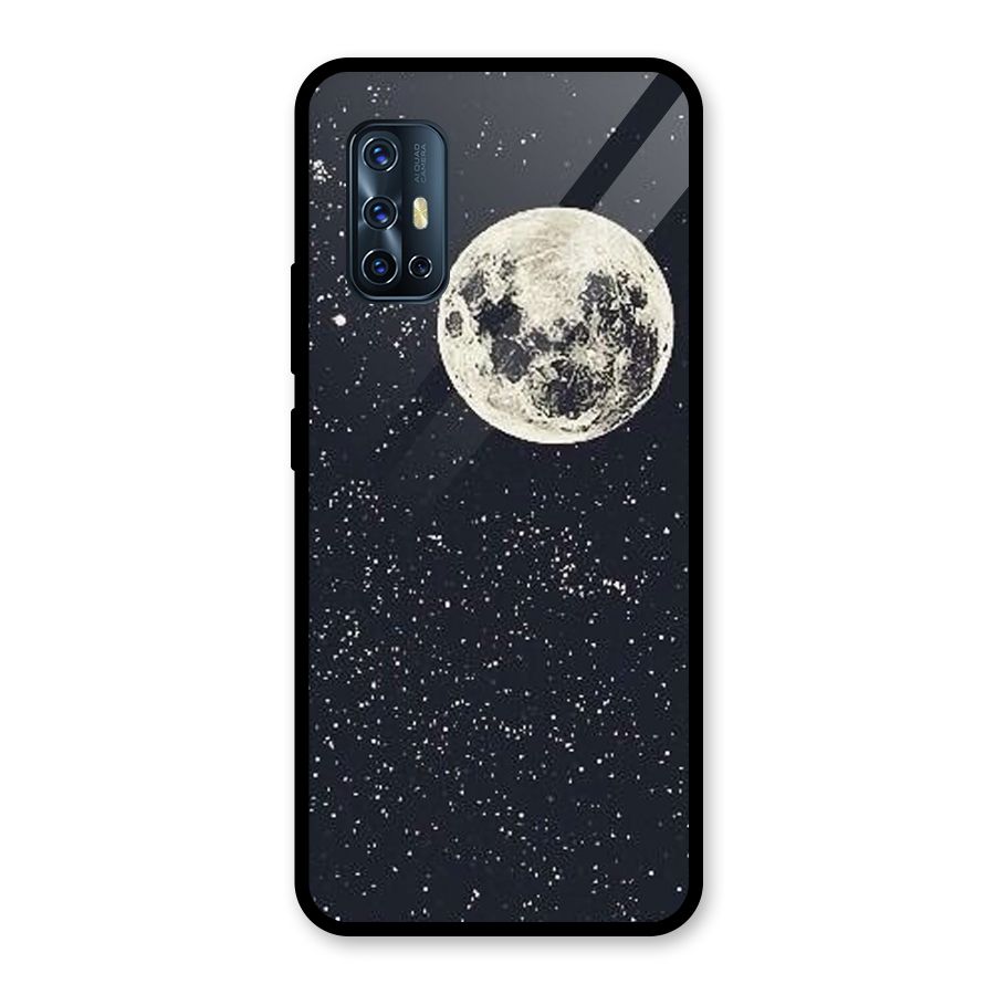 Simple Galaxy Glass Back Case for Vivo V17