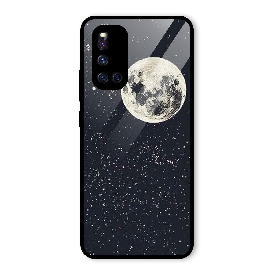 Simple Galaxy Glass Back Case for Vivo V19