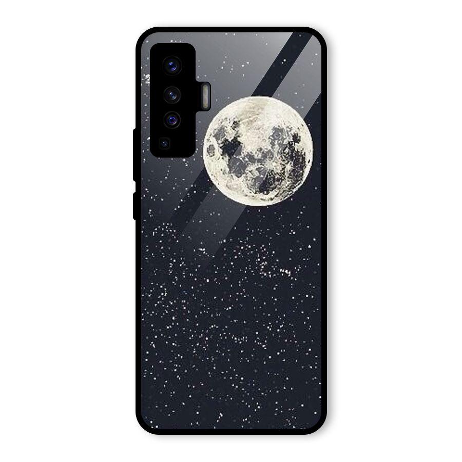 Simple Galaxy Glass Back Case for Vivo X50