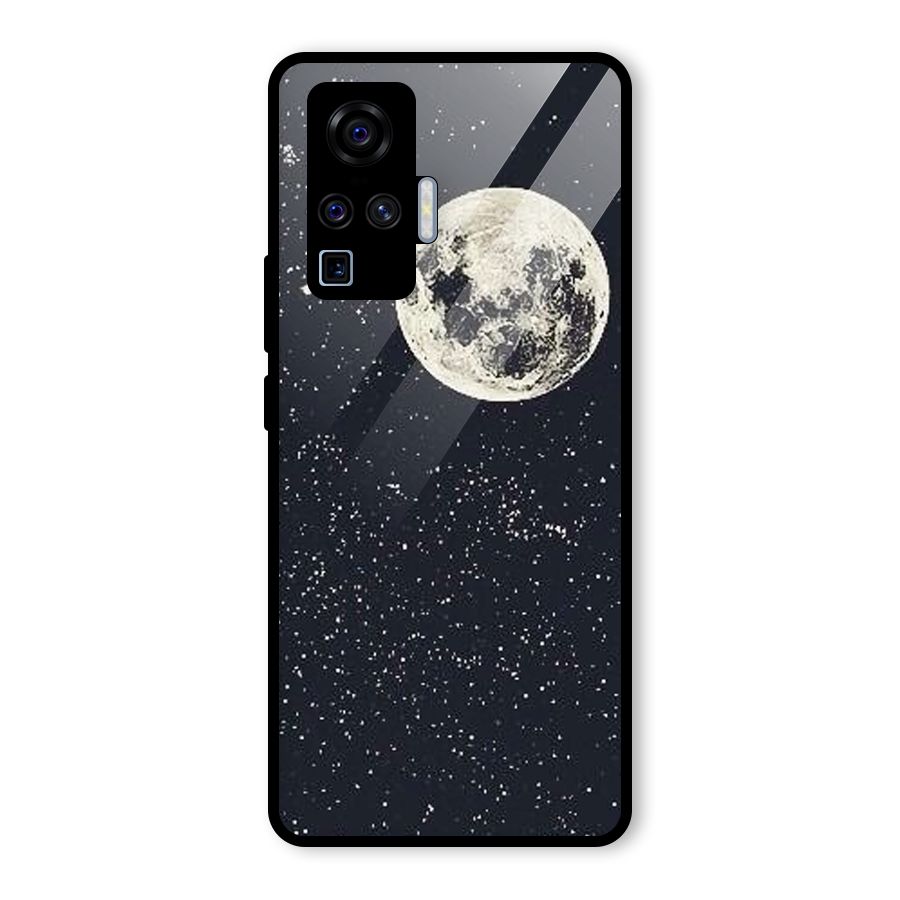 Simple Galaxy Glass Back Case for Vivo X50 Pro