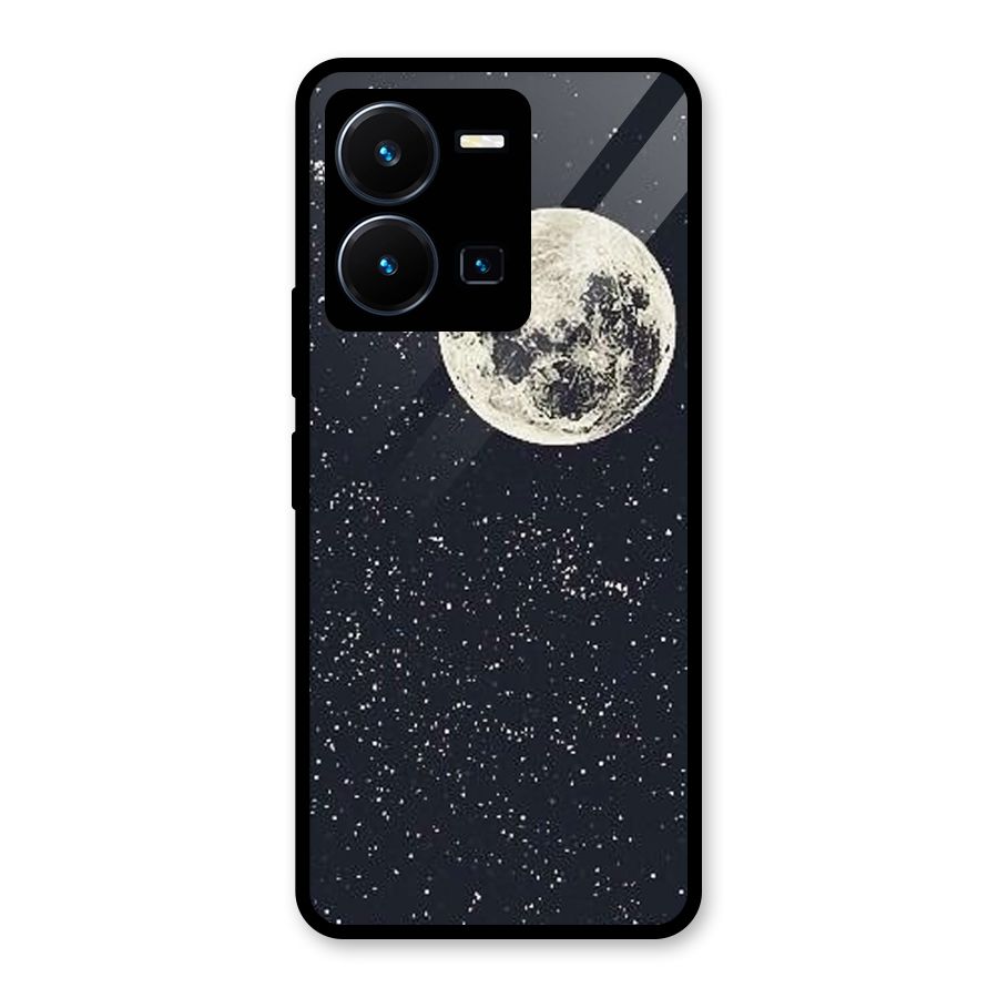 Simple Galaxy Glass Back Case for Vivo Y35