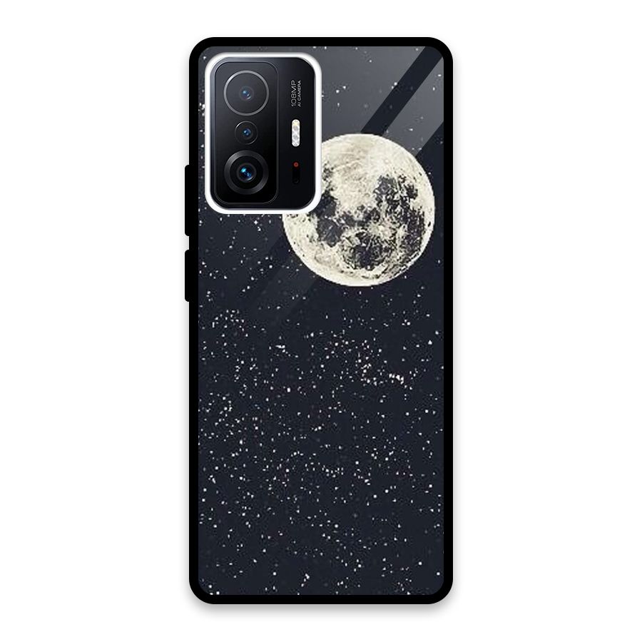 Simple Galaxy Glass Back Case for Xiaomi 11T Pro